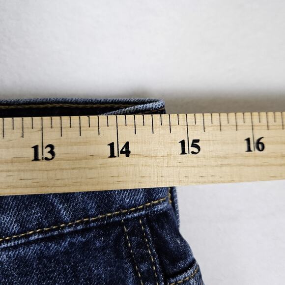 J.Crew High Rise Denim Front Slit Midi Skirt Womens 4 Pencil Western CB967 Jean - Picture 11 of 16